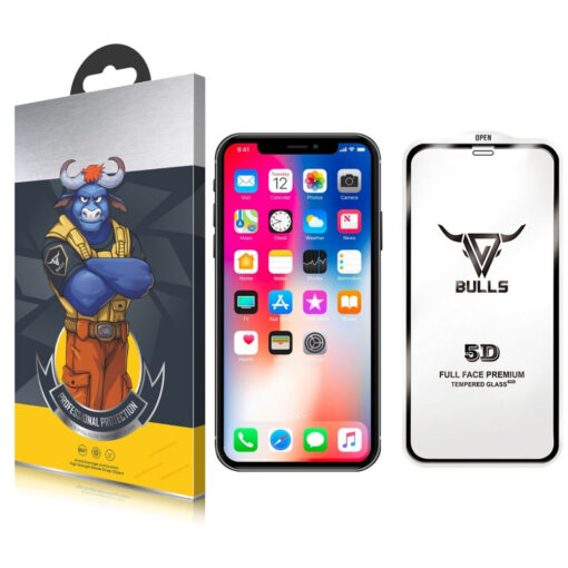 Bulls Premium 5D Skärmskydd iPhone XR