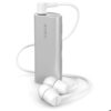 Sony SBH56 Bluetooth-headset med högtalare (Silver)