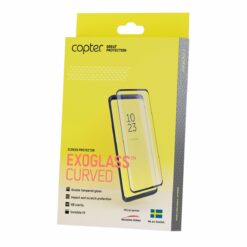 Copter Samsung Galaxy S9 Plus Skärmskydd Exoglass Curved Svart