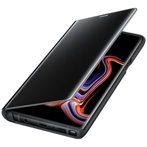 Samsung Galaxy Note 9 Clear View Standing Cover - Svart