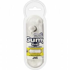 JVC Gumy Plus In-Ear Hörlurar W/Mic - Vit - HA-FR6
