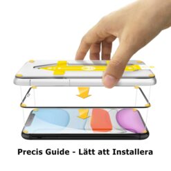 Easy App Skärmskydd till iPhone XS Max - Svart.