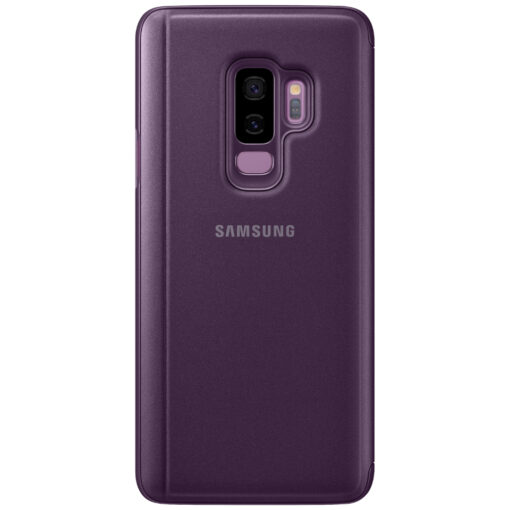 Samsung Galaxy S9 Plus Clear View fodral Original - Lila