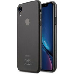 Melkco Air PP Skal iPhone XR Transparent - Svart