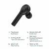 Smarta In-ear TWS 2020 Bluetooth Hörlurar med Touch