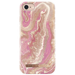 iDeal Fashion Skal för iPhone 6-6S-7-8 - Golden Blush Marble