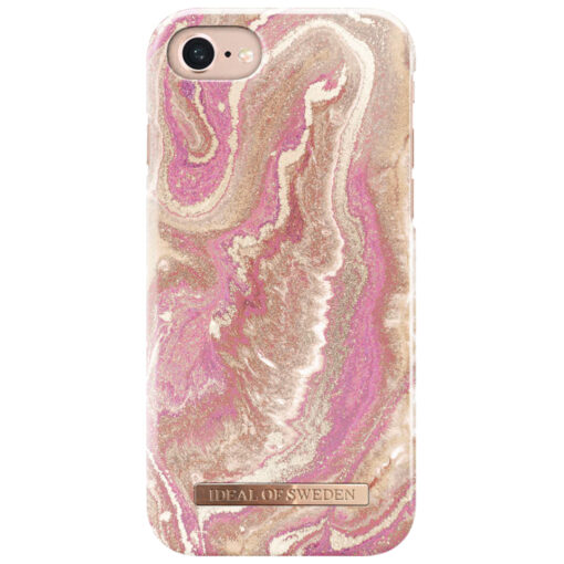 iDeal Fashion Skal för iPhone 6-6S-7-8 - Golden Blush Marble