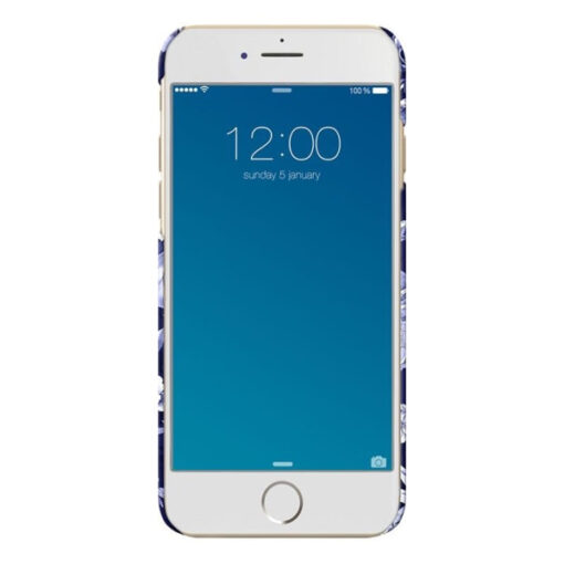 iDeal iPhone 8/7/6/6S/SE2 Skal - Segelblå Blomster