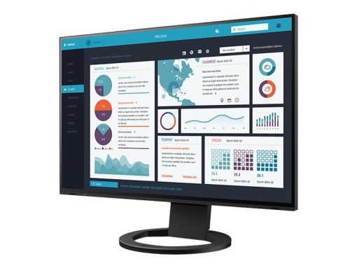 EIZO FlexScan Skärm EV2495-BK 24.1" 1920 x 1200 HDMI DisplayPort USB-C Pivot