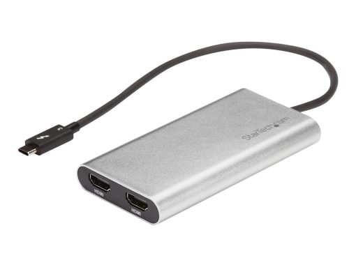 StarTech Videoadapterkabel HDMI / USB 28.4m Svart silver