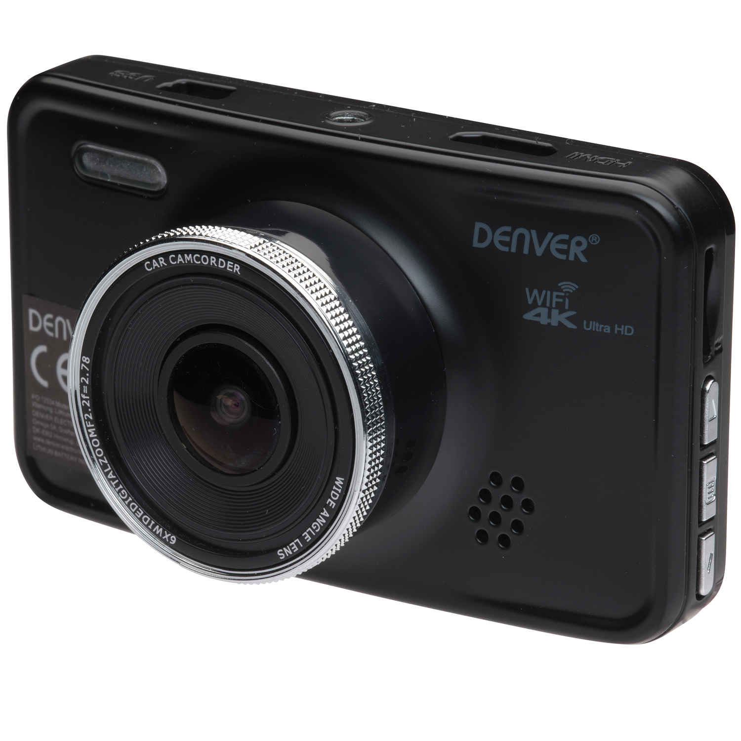 Denver Bilkamera 2,4"-skärm 4K@30fps GPS-loggning - CCG-4010