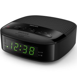 Philips Digital FM-klockradio Tio snabbval Två alarm