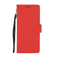 Samsung Galaxy S20 Läder Plånboksfodral Flip Stand - Röd