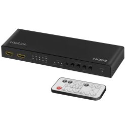 LogiLink HDMI Matrix-switch 4K/60Hz ARC HDCP HDR CEC