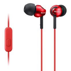 Sony Headset MDR-EX110AP - Röd
