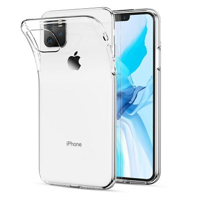 iPhone 11 Pro Max Silikonskal - Transparent