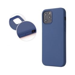iPhone 13 flytande silikonfodral - Midnight Blue