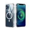 iPhone 13 Pro Magnetic Wireless Charging Case Clear PC Skal - Transparent