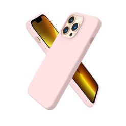 iPhone 13 Pro Max Liquid Silicone Case - Cherry Pink