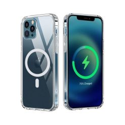iPhone 13 Pro Max Magnetic Wireless Charging Case Clear - Transparent