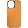 Skal till iPhone 13 Pro Max och Kort - Orange / Blå