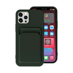 iPhone 13 Pro Max Soft Silikon Stötsäker Skal med Plånbok Kortplats - Klöver