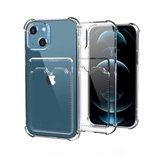 iPhone 13 TPU Shockproof Protective Skal - Transparent