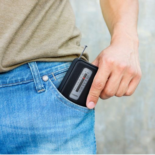 Philips Pocket-radio Batteridriven - Svart - Bild 2