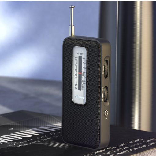 Philips Pocket-radio Batteridriven - Svart - Bild 3