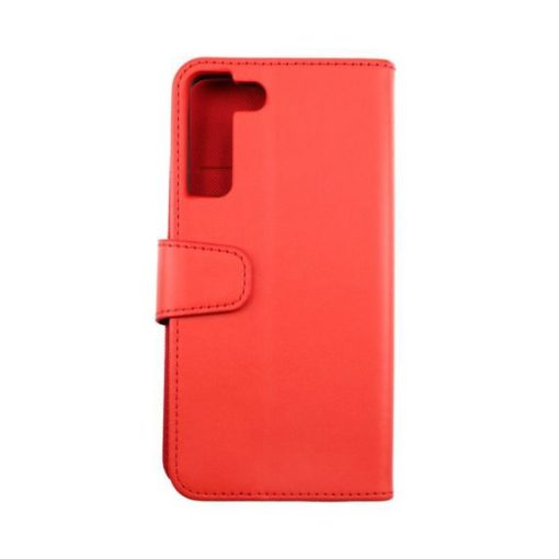 Samsung S22 Magnetiskt Plånboksfodral - Röd