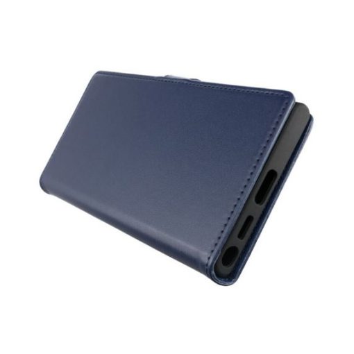 Samsung S22 Ultra Plånboksfodral - Extra Kortfack och Stativ - Blå