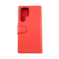 Samsung S22 Ultra Magnetiskt Plånboksfodral - Röd