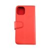 iPhone 13 Plånboksfodral - Extra Kortfack och Stativ - Röd