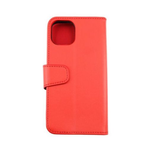 iPhone 13 Plånboksfodral - Extra Kortfack och Stativ - Röd
