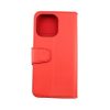 Plånboksfodral iPhone 13 Pro - Extra Kortfack och Stativ - Röd