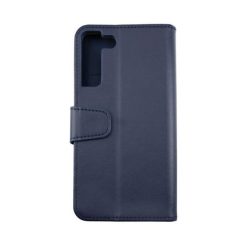 Samsung S22 Plånboksfodral - Extra Kortfack och Stativ - Blå