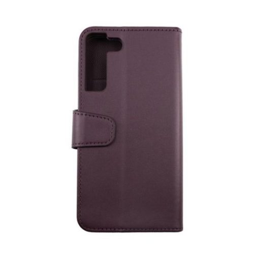 Samsung S22 Plånboksfodral - Extra Kortfack och Stativ - Mörklila