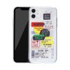 iPhone 13 Pro Shockproof TPU Fashion Barcode Labels Skal - SALE Style