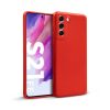 Samsung Galaxy S21 FE Silikonskal - Röd