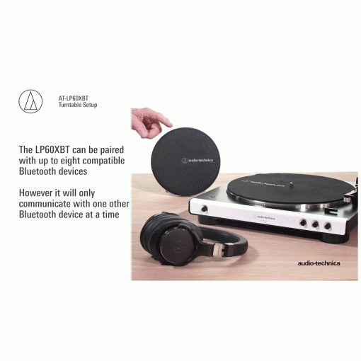 Audio-Technica Skivspelare med Bluetooth - Svart - Bild 3