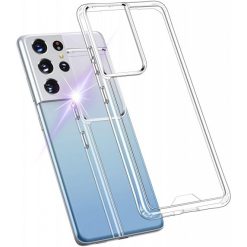 Samsung Galaxy S21 Ultra Stöttåligt Skal - Transparent