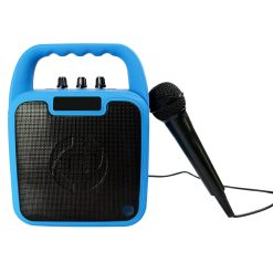 Celly Trådlös partyhögtalare med mikrofon - Blå