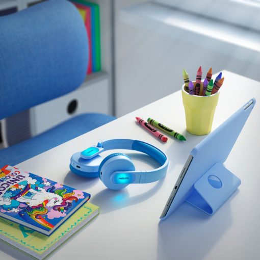 Philips Trådlösa On-ear-hörlurar för barn - Blå - Bild 2