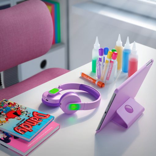 Philips Trådlösa On-ear-hörlurar för barn - Rosa - Bild 2