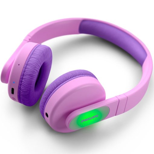 Philips Trådlösa On-ear-hörlurar för barn - Rosa - Bild 4