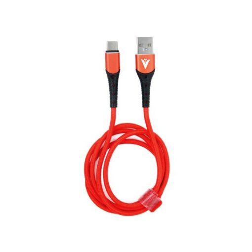 V-20 Type-C USB-kabel 1 meter - Röd