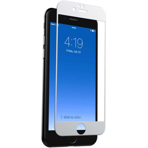 Zagg InvisibleSHIELD iPhone 7/8 Härdat Glasskydd - Vit