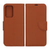 Samsung Galaxy A52s Läder Plånboksfodral Flip Stand Brun