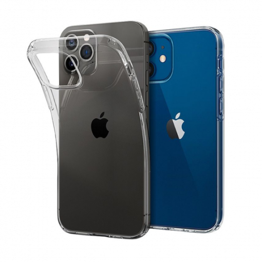 iPhone 12 Pro Max Mjukt TPU Skal - Transparent