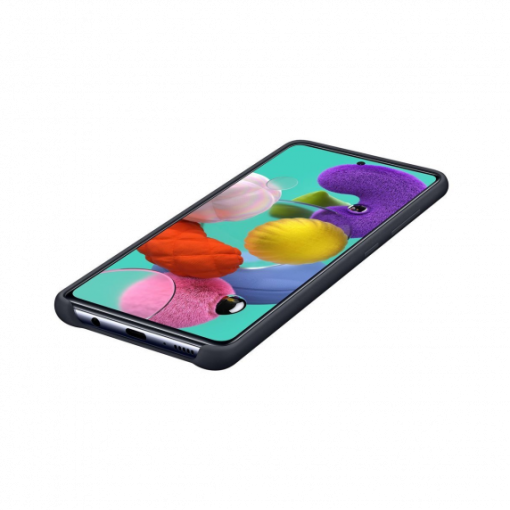 Samsung Galaxy A72 Silikonskal - Svart - Bild 4